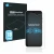 Front side of a product packaging with the brand logo Savvies. Next to it is the device Fairphone 4 shown with the correspondi