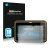 Front side of a product packaging with the brand logo Savvies. Next to it is the device Trimble T7 shown with the correspondin