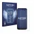 Front side of a product packaging with the brand logo Savvies. Next to it is the device Doro 8100 shown with the corresponding