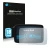 Front side of a product packaging with the brand logo Savvies. Next to it is the device TomTom GO Camper Max shown with the co