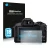 Front side of a product packaging with the brand logo Savvies. Next to it is the device Canon EOS R50 shown with the correspon