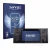Front side of a product packaging with the brand logo Savvies. Next to it is the device Xtrons IQ7039B shown with the correspo