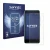 Front side of a product packaging with the brand logo Savvies. Next to it is the device Cubot J 20 shown with the correspondin