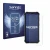 Front side of a product packaging with the brand logo Savvies. Next to it is the device Blackview BV5300 Pro (2023) shown with