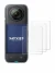 Image of the device Insta360 X4 with a wide variety of screen protectors.