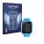 Front side of a product packaging with the brand logo Savvies. Next to it is the device Xplora Kidzi Watch shown with the corr