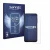 Front side of a product packaging with the brand logo Savvies. Next to it is the device HMD Fusion shown with the correspondin