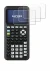 Image of the device Texas Instruments TI-84 Plus CE-T Python with a wide variety of screen protectors.