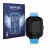 Front side of a product packaging with the brand logo Savvies. Next to it is the device One2Track Connect NEO shown with the c