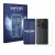 Front side of a product packaging with the brand logo Savvies. Next to it is the device Xiaomi Redmi Note 14 (Front+Back) show