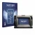 Front side of a product packaging with the brand logo Savvies. Next to it is the device Ford Galaxy Infotainment Sync 3 (2019)