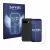 Front side of a product packaging with the brand logo Savvies. Next to it is the device Google Pixel 9a (Front+Camera) shown w