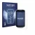 Front side of a product packaging with the brand logo Savvies. Next to it is the device Zebra TC52x-HC shown with the correspo