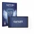 Front side of a product packaging with the brand logo Savvies. Next to it is the device Feelworld CUT6 6" shown with the corre