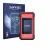 Front side of a product packaging with the brand logo Savvies. Next to it is the device Launch X431 SmartLink C V2.0 shown wit