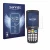 Front side of a product packaging with the brand logo Savvies. Next to it is the device Unitech HT510A shown with the correspo