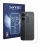 Front side of a product packaging with the brand logo Savvies. Next to it is the device Xiaomi Poco X8 Pro (Back) shown with t