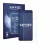 Front side of a product packaging with the brand logo Savvies. Next to it is the device Vivo V60 Lite 5G shown with the corres