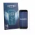 Front side of a product packaging with the brand logo Savvies. Next to it is the device Bluebird S10 shown with the correspond