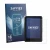 Front side of a product packaging with the brand logo Savvies. Next to it is the device Hiby R3 Pro II shown with the correspo