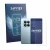 Front side of a product packaging with the brand logo Savvies. Next to it is the device Xiaomi Redmi Note 15 Pro 4G (Front+Cam