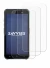 Image of the device Bluebird VF550 with a wide variety of screen protectors.