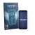 Front side of a product packaging with the brand logo Savvies. Next to it is the device Pax A6630 shown with the corresponding