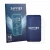 Front side of a product packaging with the brand logo Savvies. Next to it is the device innioasis G3 shown with the correspond