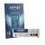 Front side of a product packaging with the brand logo Savvies. Next to it is the device FiiO K17 shown with the corresponding 