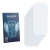 Front side of a product packaging with the brand logo Savvies. Next to it is the corresponding screen protector.