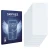 Front side of a product packaging with the brand logo Savvies. Next to it is the corresponding screen protector.