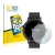 Front side of a product packaging with the brand logo BROTECT. Next to it is the device Watches (Circular, ø: 18 mm) shown wit