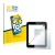 Front side of a product packaging with the brand logo BROTECT. Next to it is the device shown with the corresponding screen pr