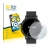 Front side of a product packaging with the brand logo BROTECT. Next to it is the device Watches (Circular, ø: 51 mm) shown wit