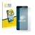 Front side of a product packaging with the brand logo BROTECT. Next to it is the device Vernee Mars shown with the correspondi