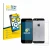 Front side of a product packaging with the brand logo BROTECT. Next to it is the device Apple iPhone SE 2016 (Front+Back) show