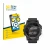 Front side of a product packaging with the brand logo BROTECT. Next to it is the device Garmin Tactix Charlie shown with the c