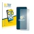 Front side of a product packaging with the brand logo BROTECT. Next to it is the device Samsung Galaxy A80 shown with the corr