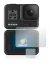 Image of the device GoPro Hero 8 Black with a wide variety of screen protectors.