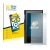 Front side of a product packaging with the brand logo BROTECT. Next to it is the device FiiO M9 shown with the corresponding s