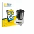 Front side of a product packaging with the brand logo BROTECT. Next to it is the device Vorwerk Thermomix Friend shown with th