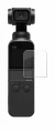 Image of the device DJI Osmo Pocket 2 with a wide variety of screen protectors.