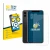 Front side of a product packaging with the brand logo BROTECT. Next to it is the device Apple iPhone X (Front+Camera) shown wi