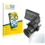 Front side of a product packaging with the brand logo BROTECT. Next to it is the device Arri MVF-2 shown with the correspondin