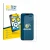 Front side of a product packaging with the brand logo BROTECT. Next to it is the device Apple iPhone 14 Pro Max shown with the
