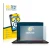 Front side of a product packaging with the brand logo BROTECT. Next to it is the device MSI Katana 17 B13V shown with the corr