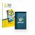 Front side of a product packaging with the brand logo BROTECT. Next to it is the device Blackview Tab 16 shown with the corres