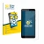 Front side of a product packaging with the brand logo BROTECT. Next to it is the device ZTE Blade A31 shown with the correspon