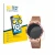 Front side of a product packaging with the brand logo BROTECT. Next to it is the device Lotus SMARTIME 50036/1 shown with the 