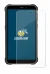 Image of the device Oukitel WP32 with a wide variety of screen protectors.